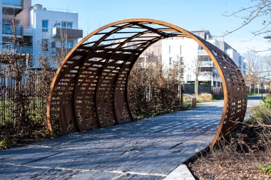 Pont circulaire du Parc Ausone de Bruges (3).